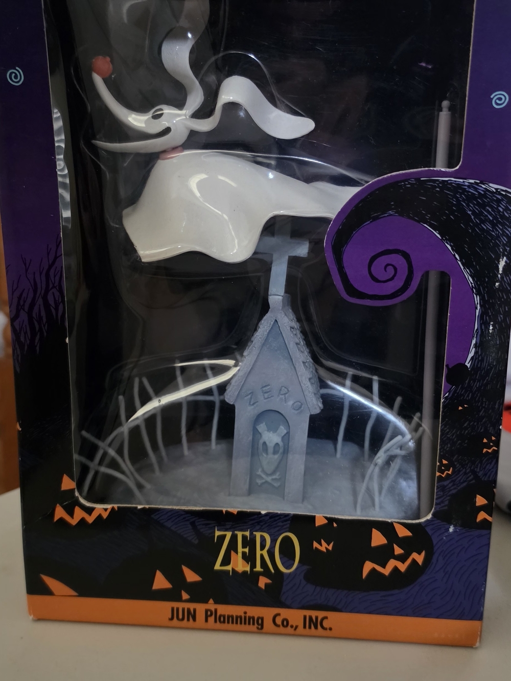 Zero Figurine from The Nightmare Before Christmas - White